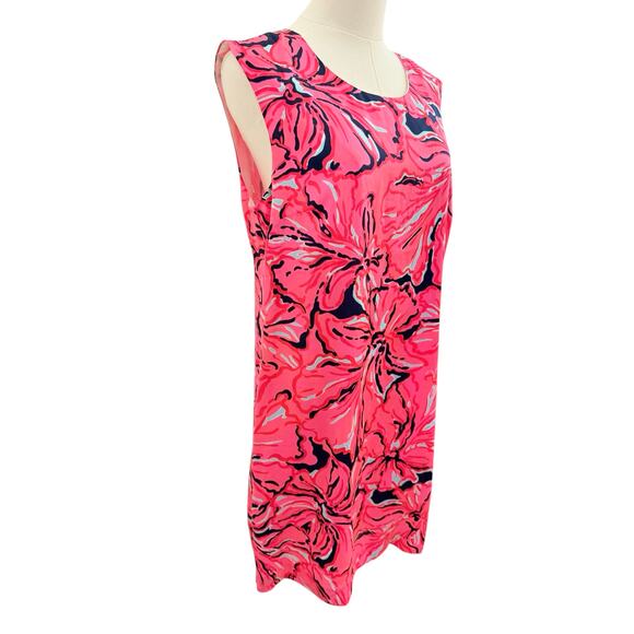 Lilly Pulitzer Womens Flirty Engineered Iona Dress Resort Flirty Pink M Medium - Picture 7 of 9